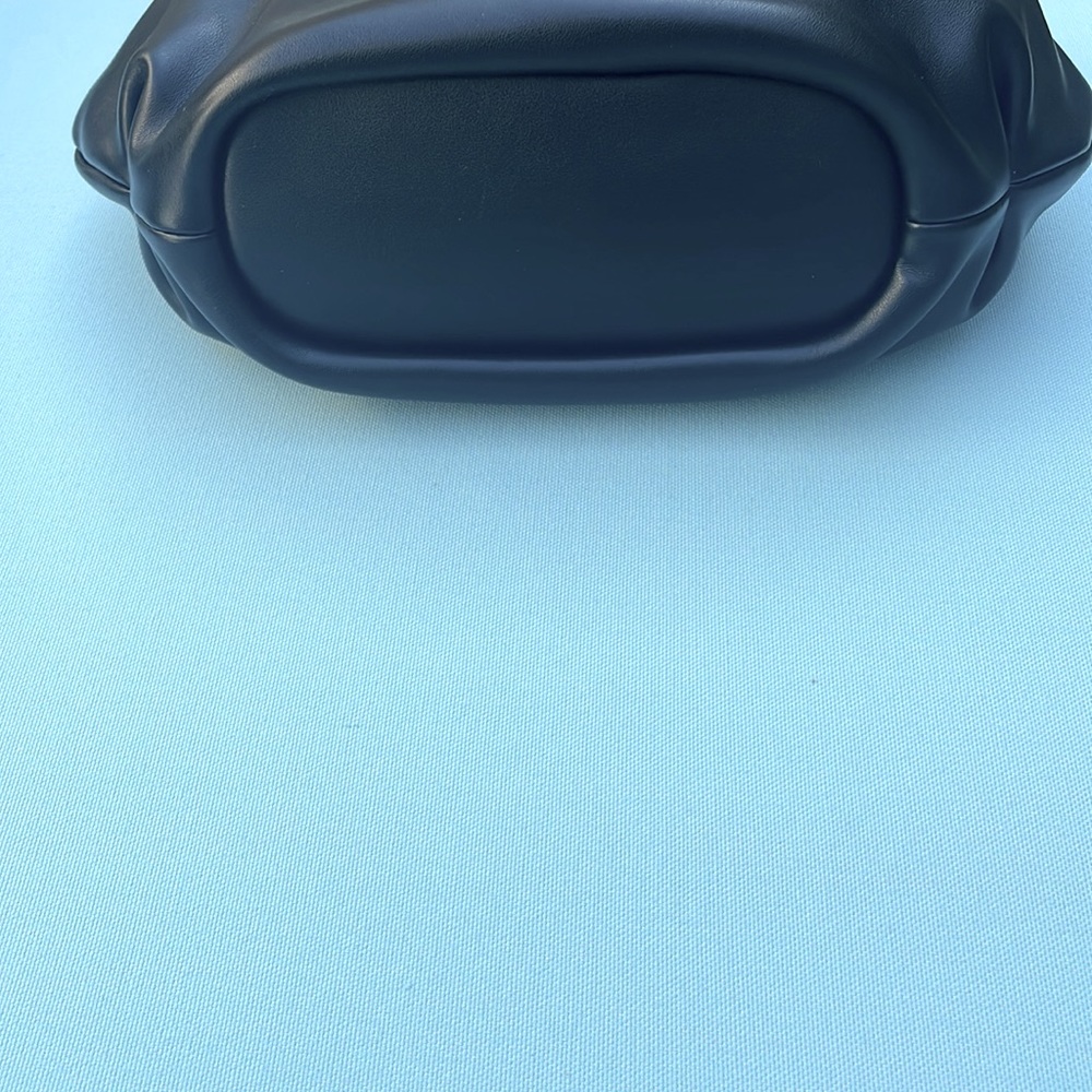 The Drop Ruched Top Handle Bag in Black - Picture 2 of 8